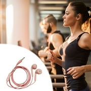 Fnochy Wired Earbuds in-Ear Headphones, Earphones with Microphone, HD Stereo Sound, Lightweight Design, Noise Isolation Corded for 3.5mm Jack Ear Buds for Computer, Laptop, Kids, School Students
